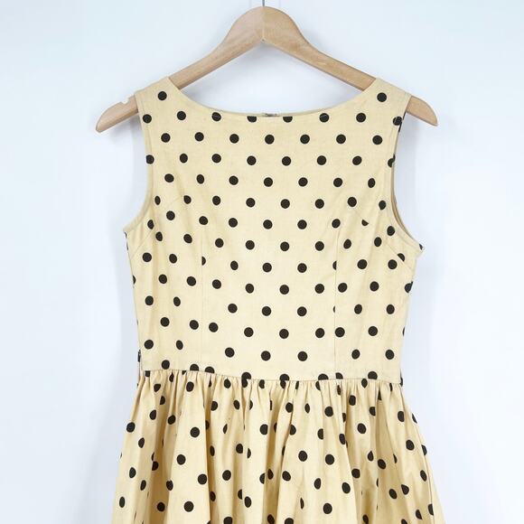Lindy Bop Retro Polka Dot Dress Size Small - Picture 5 of 5